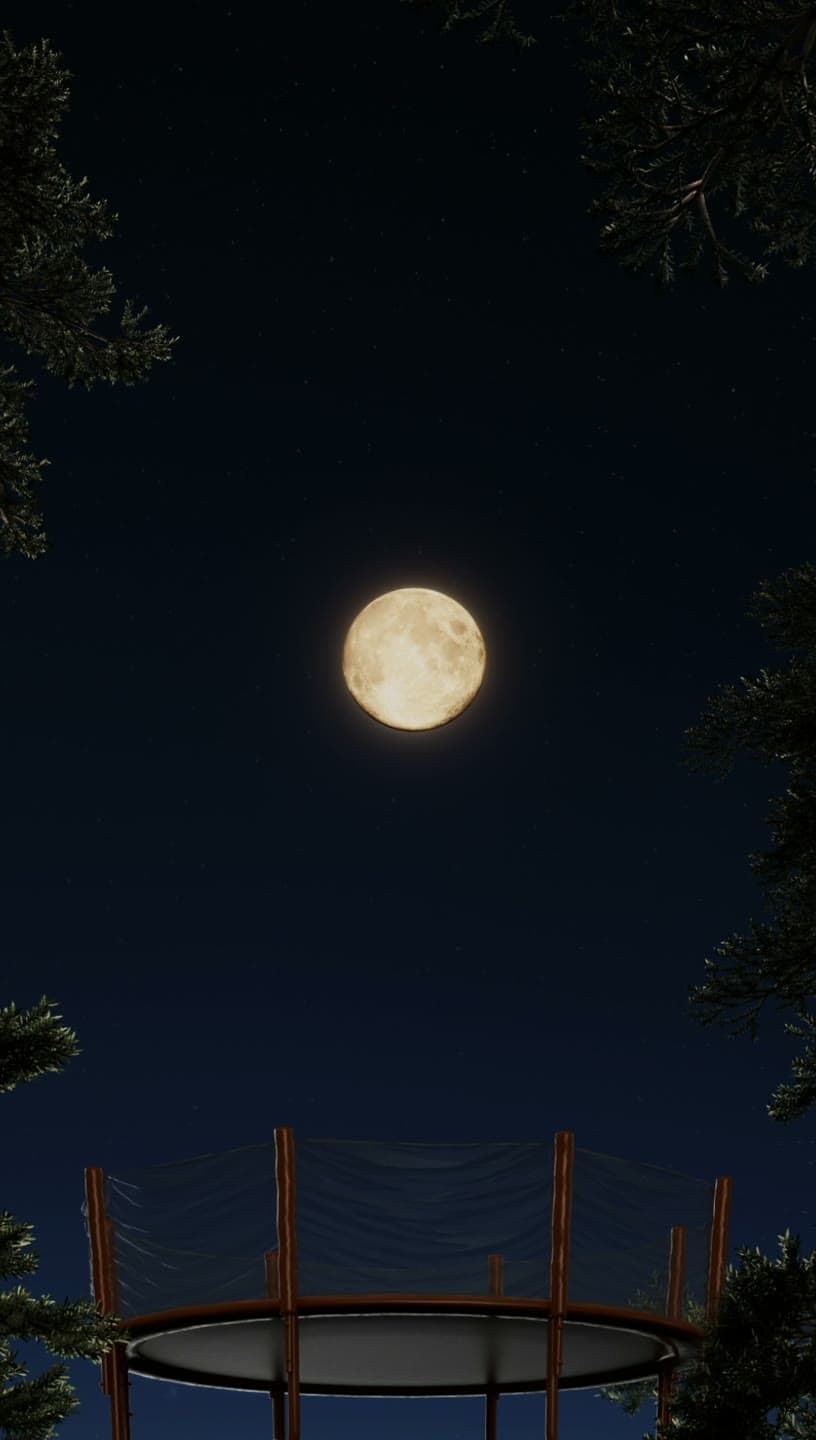 Moon Bounce — Playground / Surreal film still